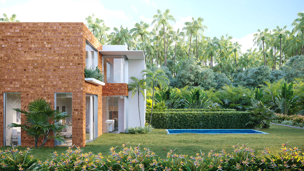 2bhk villa in Canca for sale with private pool